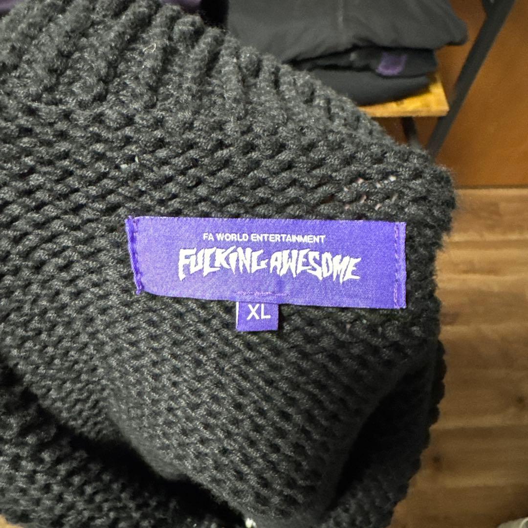 22ss fucking awesome カウチン セーター