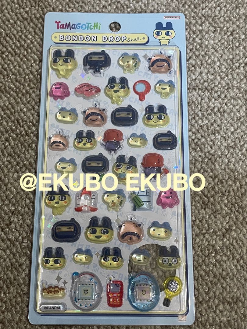 【国内正規品】たまごっち ボンボンドロップシール まめっち みみっち くちぱっち