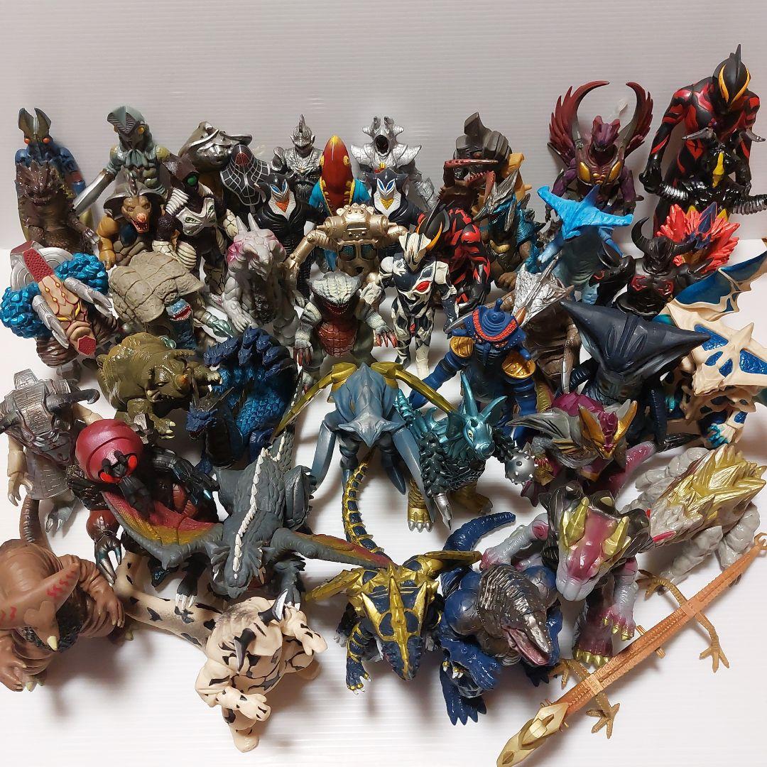 ウルトラマン ウルトラ怪獣800シリーズまとめ売り 47体！当時物ソフビ