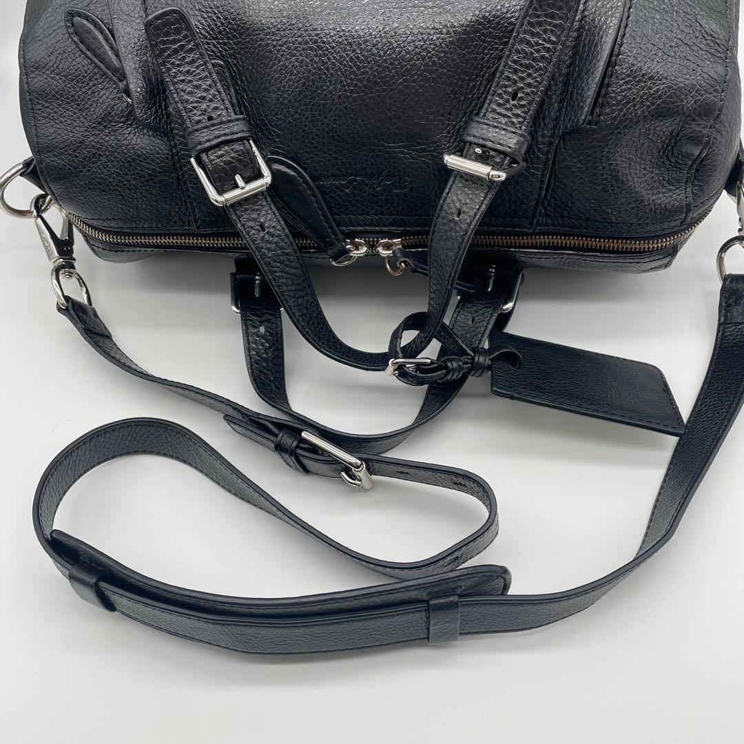 RALPH LAUREN ラルフローレン レザー 2way ミニボストンバッグ