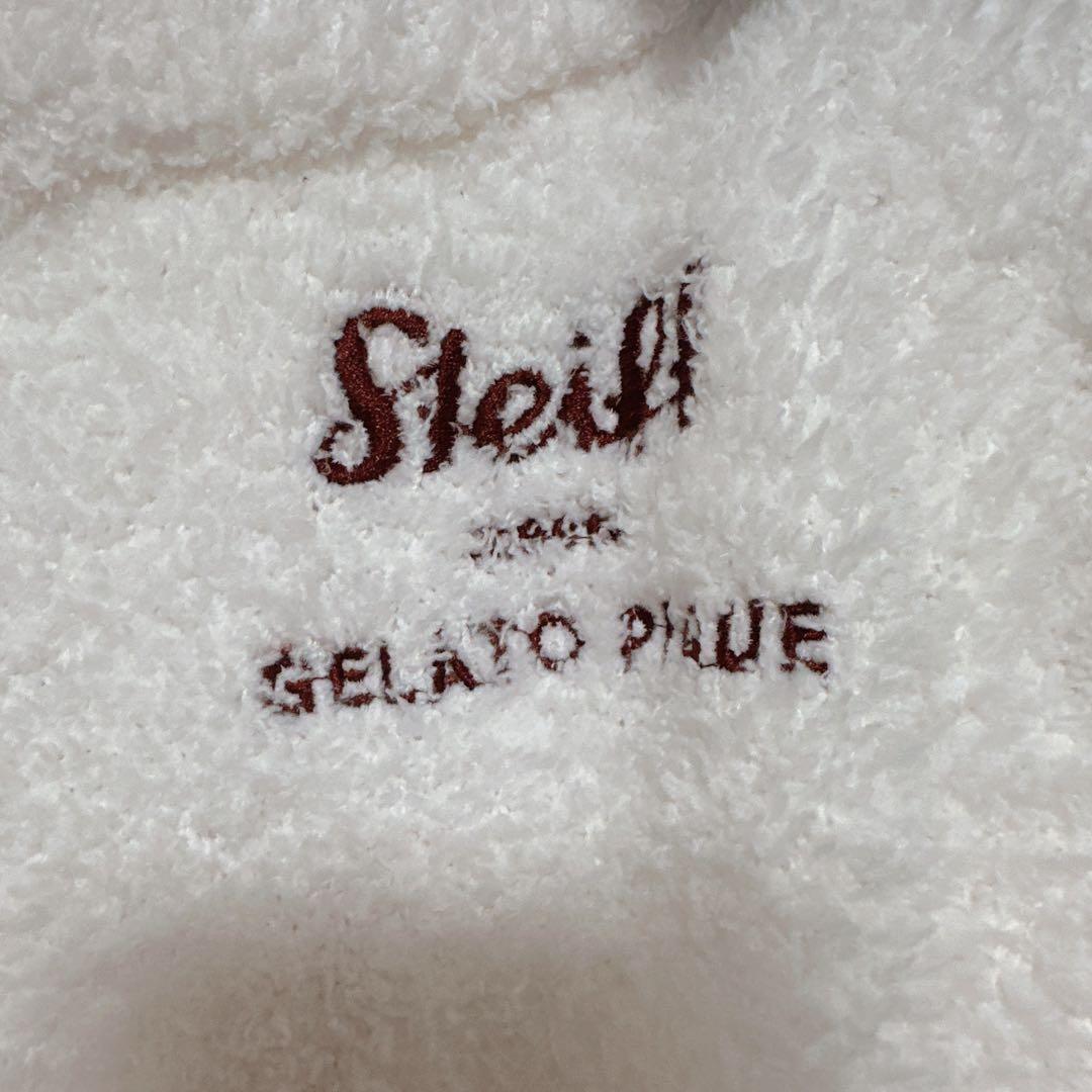 セットアップ ジェラートピケ 【Steiff】Jamesジャガードプルオーバー白