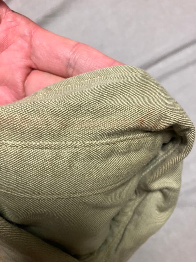 フランス軍 m-47 チノトラウザー ミリタリー シャツ セットアップ