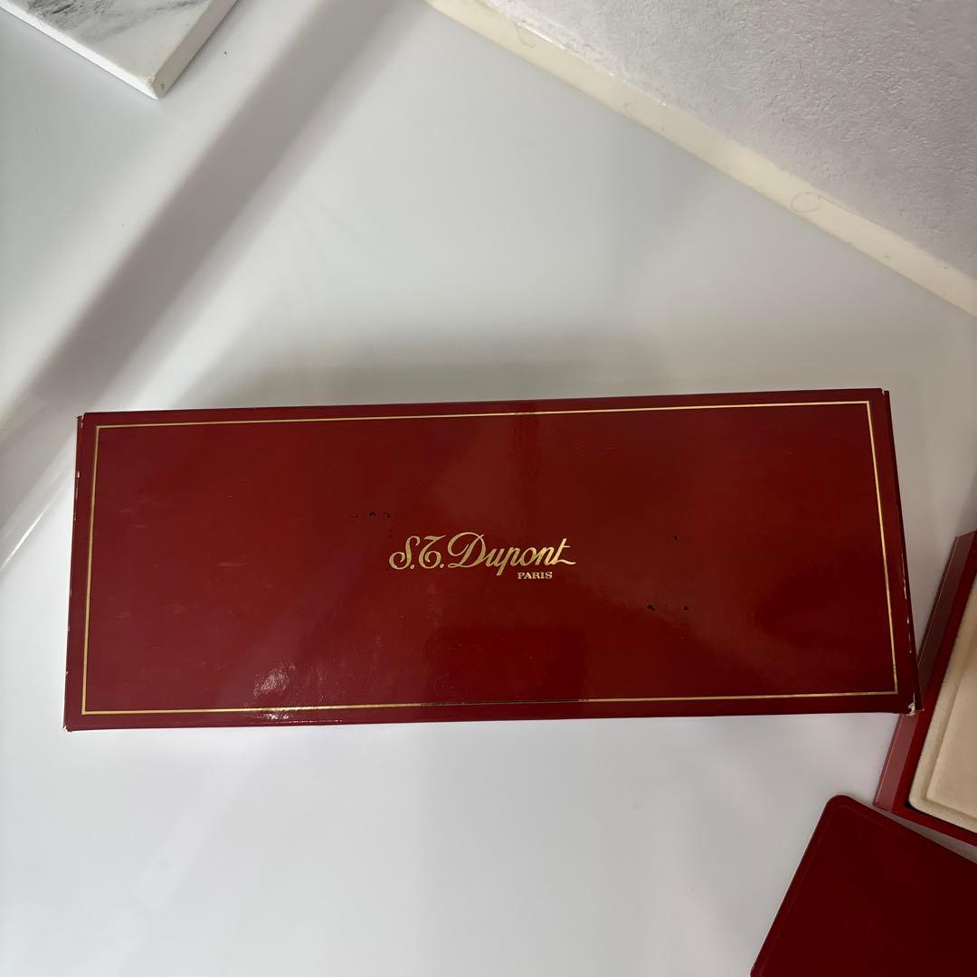 匿名 スピード発送 S.T. Dupont ゴールドボールペン本体未使用に近い