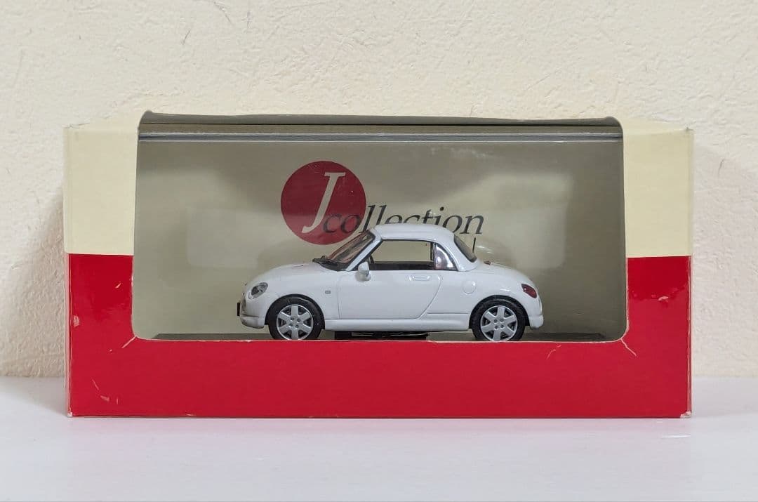 京商　J-collection　ダイハツ　コペン　COPEN　ミニカー　ホワイト