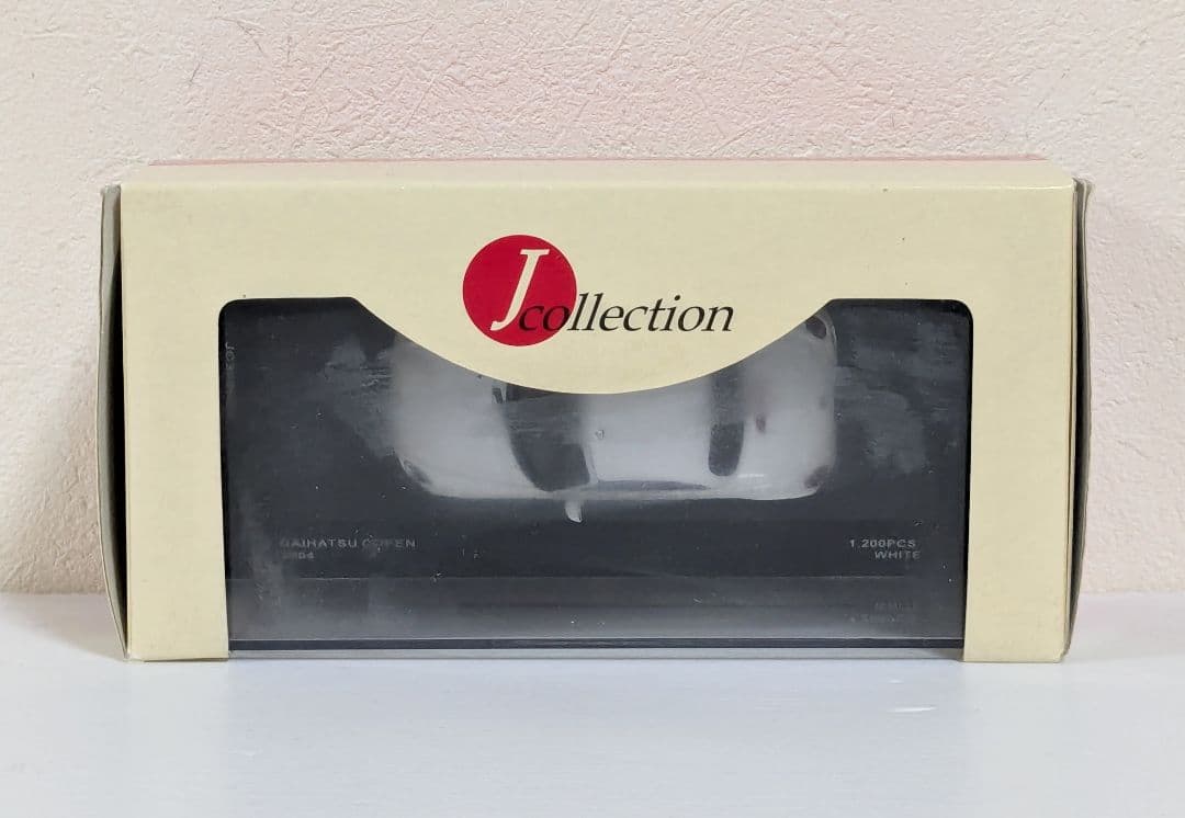 京商　J-collection　ダイハツ　コペン　COPEN　ミニカー　ホワイト