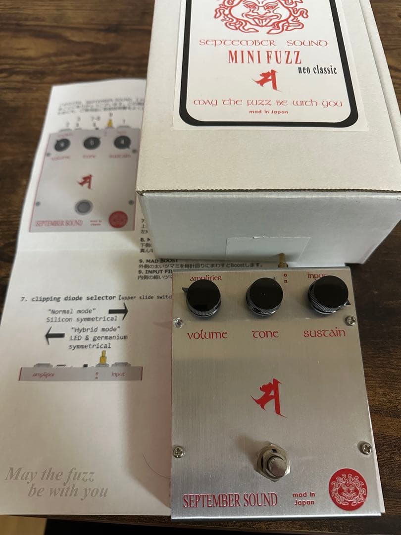 ギター September Sound Mini Fuzz Neo Classic