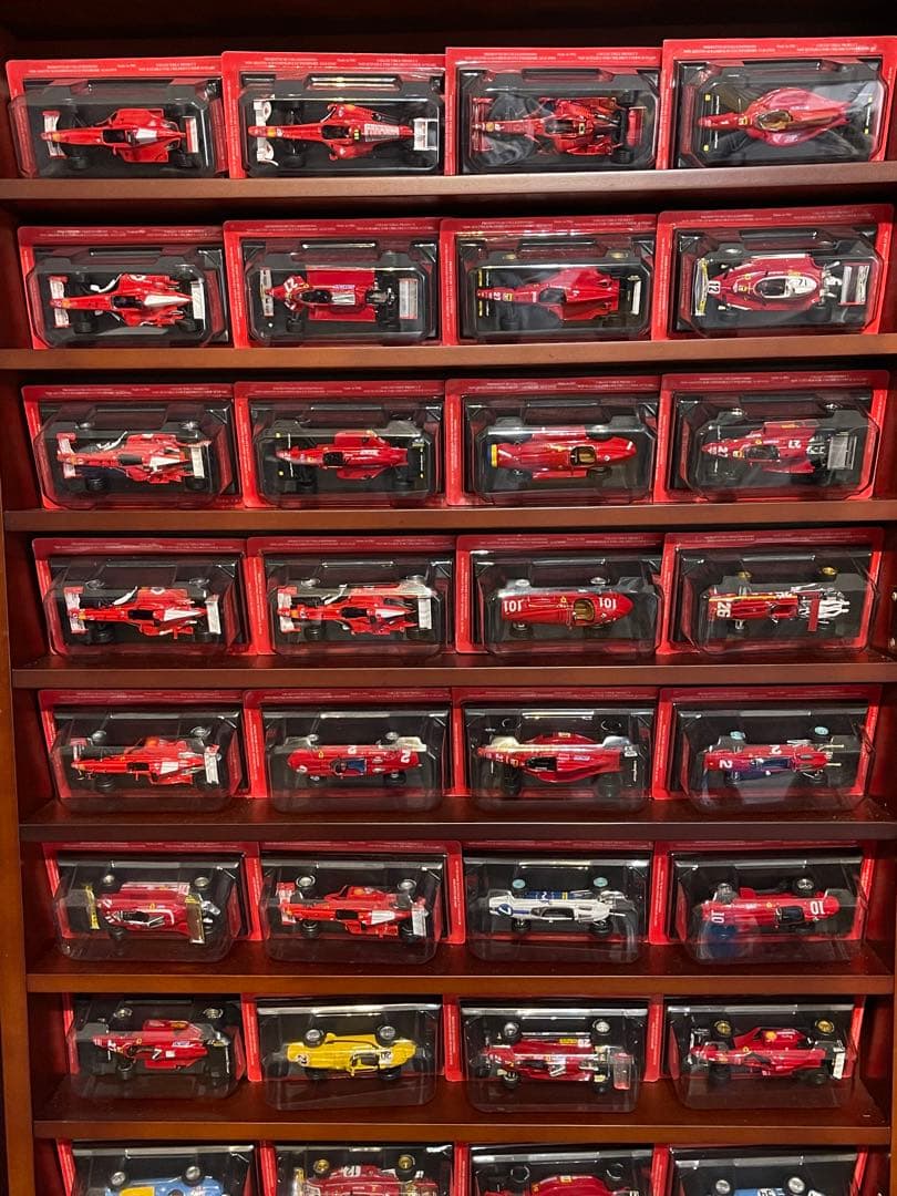 希少フェラーリ奇跡のF1コレクションミニカーセット 7台 専用ケース