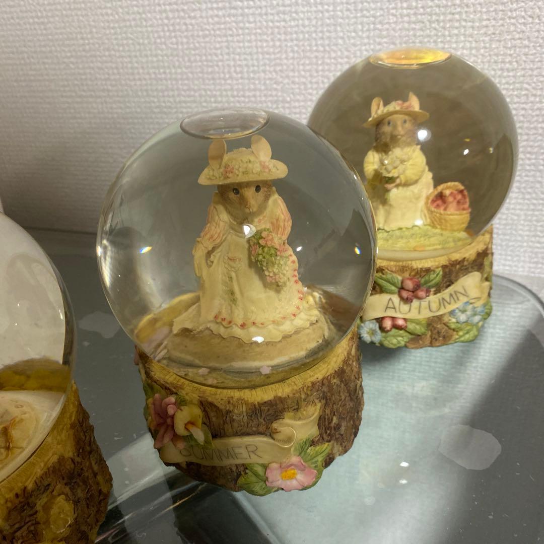 1989 エネスコ ブランブリーヘッジ スノードーム スノーグローブ