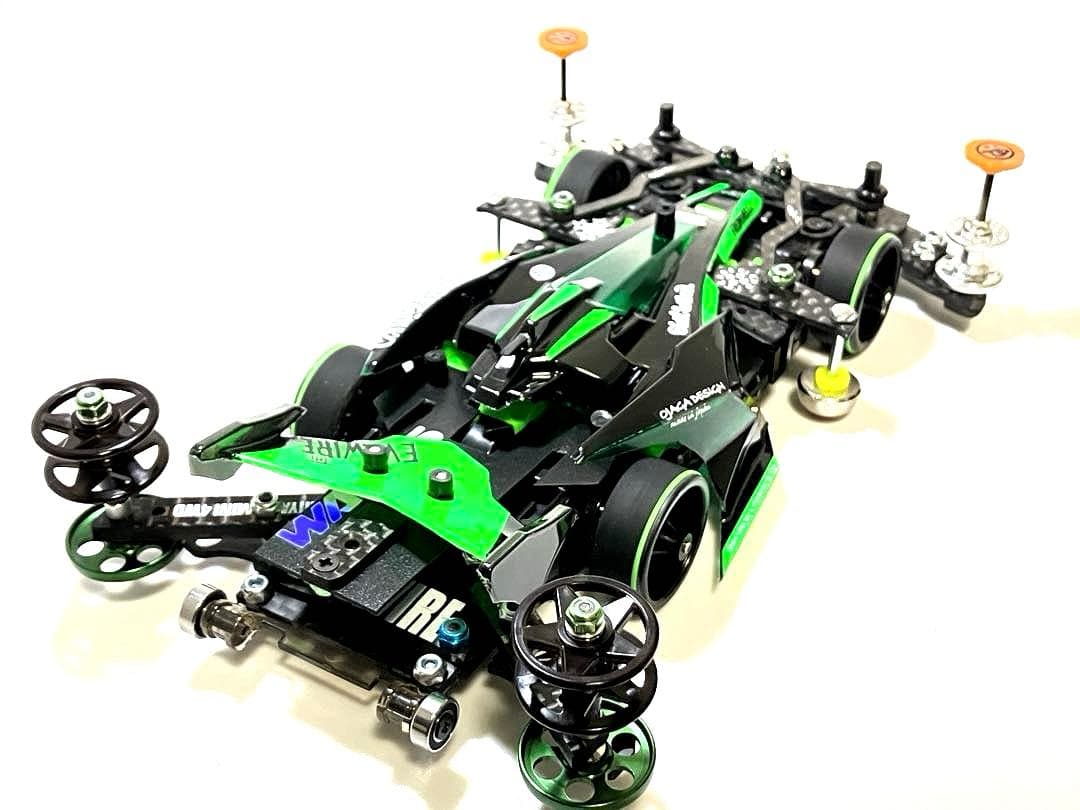 ミニ四駆 完成品 MSフレキ アバンテ mkⅢ アズール ミニ四駆完成品 MS