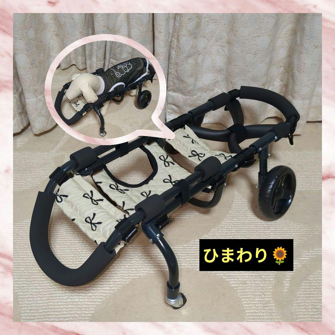 M.ダックス等4輪　リハビリ　食事補助　犬用車椅子　介護用　犬の歩行器 M.ダックス等4輪 リハビリ 食事補助 犬用車椅子 介護用 犬の歩行器