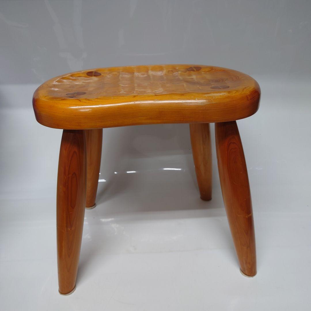 【アンティーク】【レトロ】スツール　工房　吉野　豆椅子