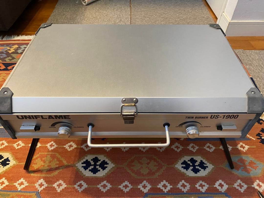 【値下げ】UNIFLAME US-1900 ツーバーナーコンロコールマンケース付