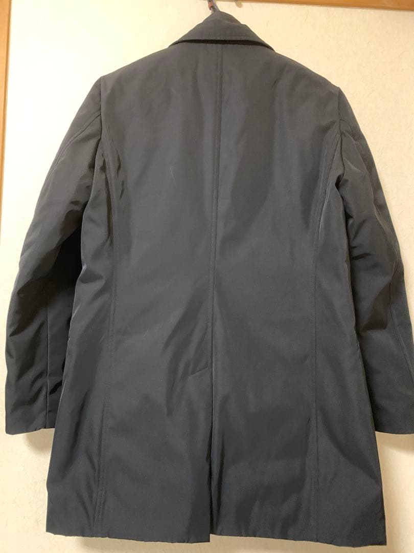 か*ば様 ブラックコート 100% 天然ダウン