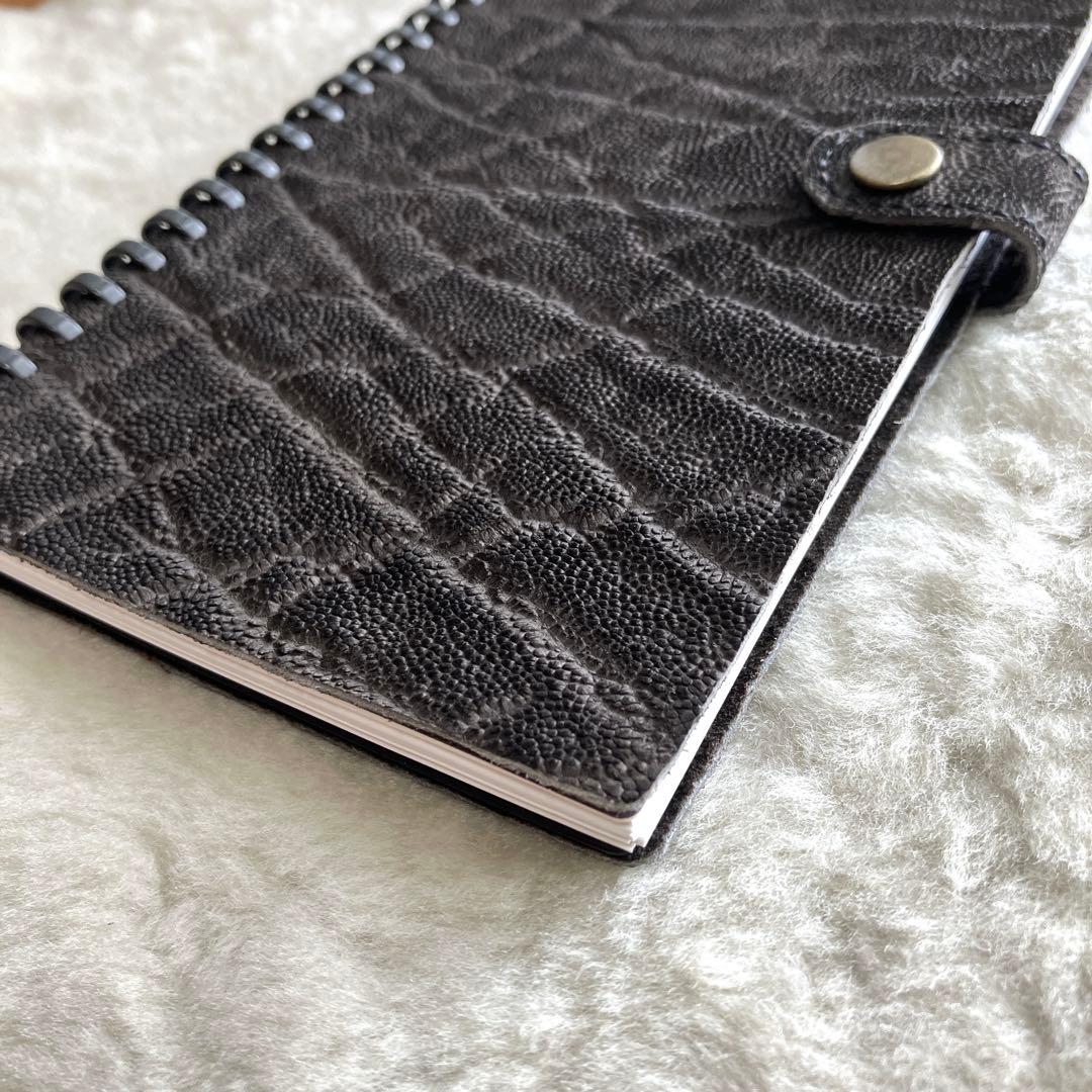 象革 エレファントレザー A6リング開閉式ノート ＋ 消しゴムケース