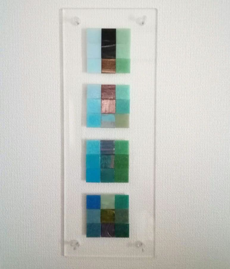 ベネチアンモザイクタイルオブジェ④壁面ディスプレイ1980年代