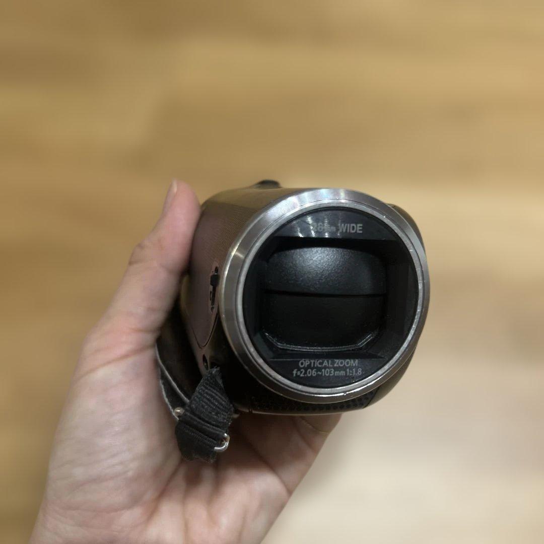 Panasonic HC-V480MS ビデオカメラ　黒色　バッテリー　充電器