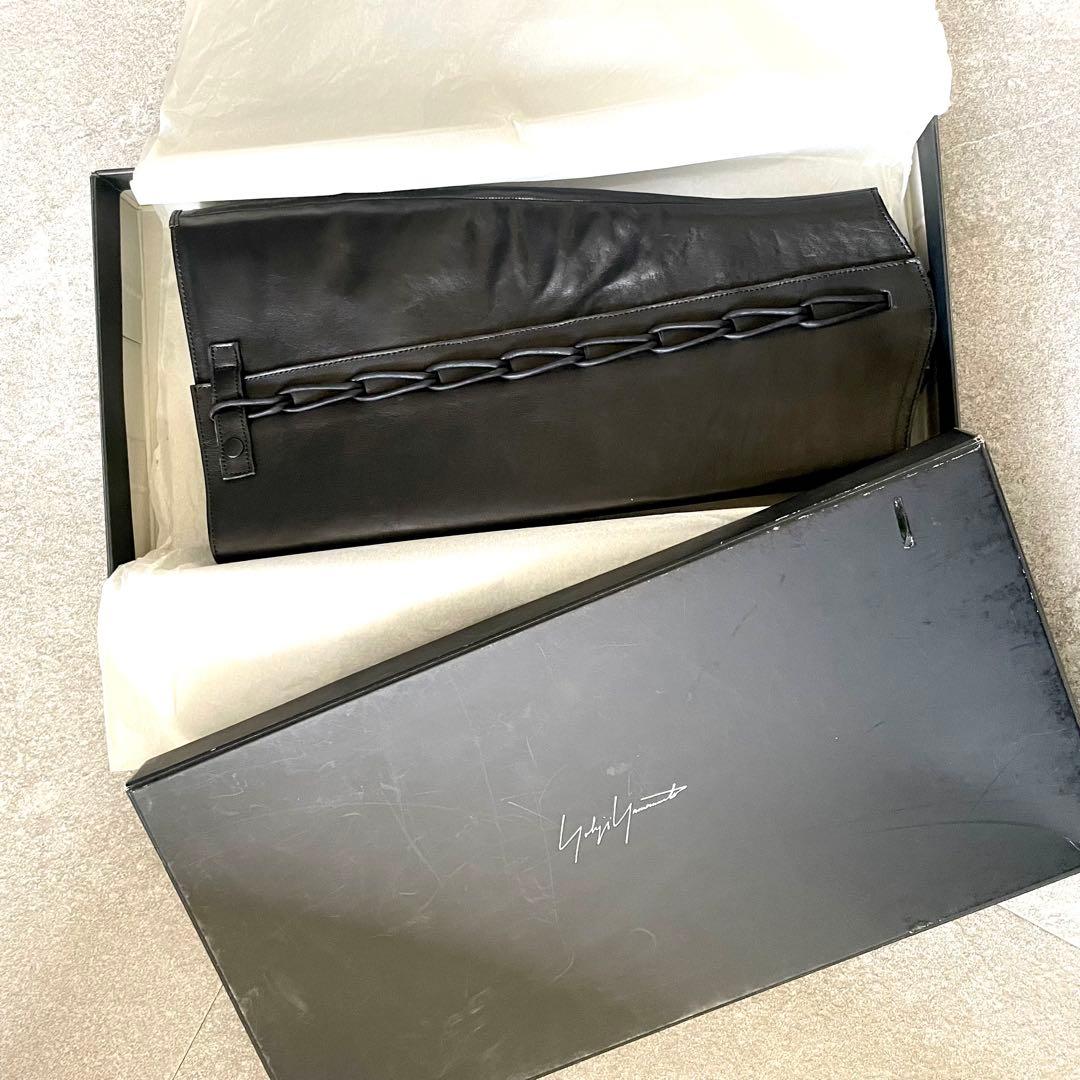 美品★ヨウジ　ヤマモト　レッグカバー　ブーツカバー　レザー