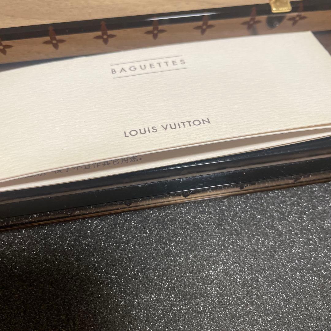 訳ありルイ・ヴィトン モノグラム非売品希少箸箱セール！