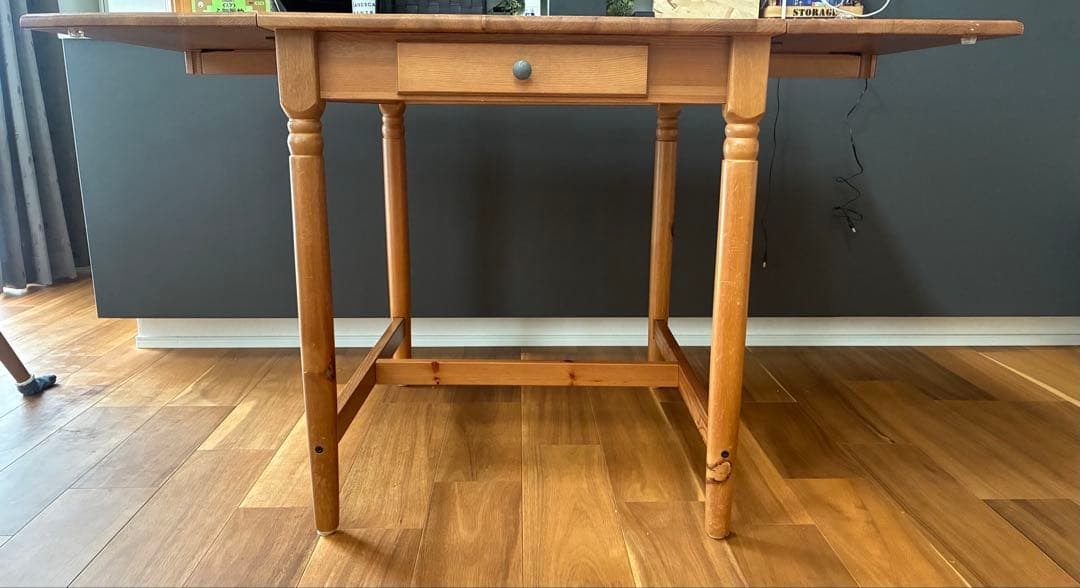 廃盤　IKEA バタフライ　テーブル　木製
