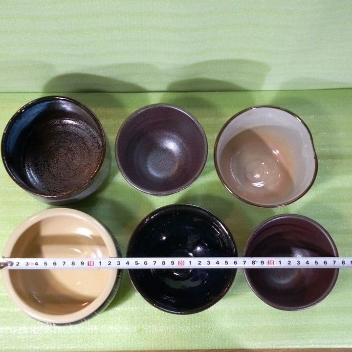 茶道具　茶碗　茶道　茶道道具　古民具　アンティーク　６個セット　おまとめ　お得