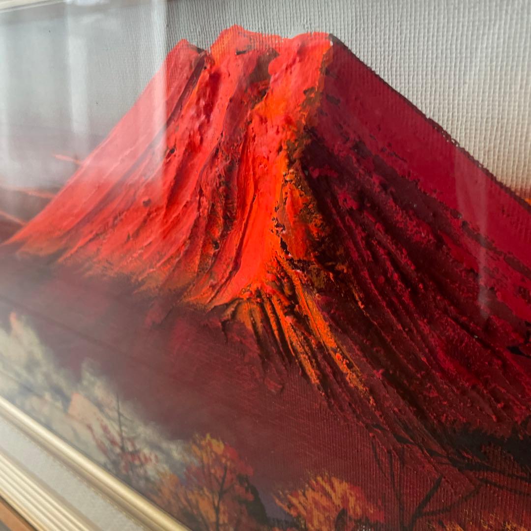 百瀬善明 赤富士