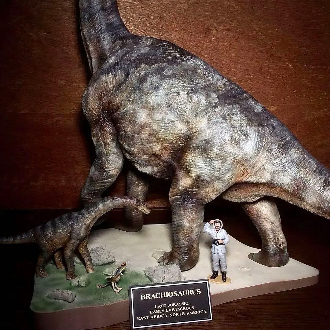 タミヤ ブラキオサウルス 情景セット 完成品！ - メルカリ