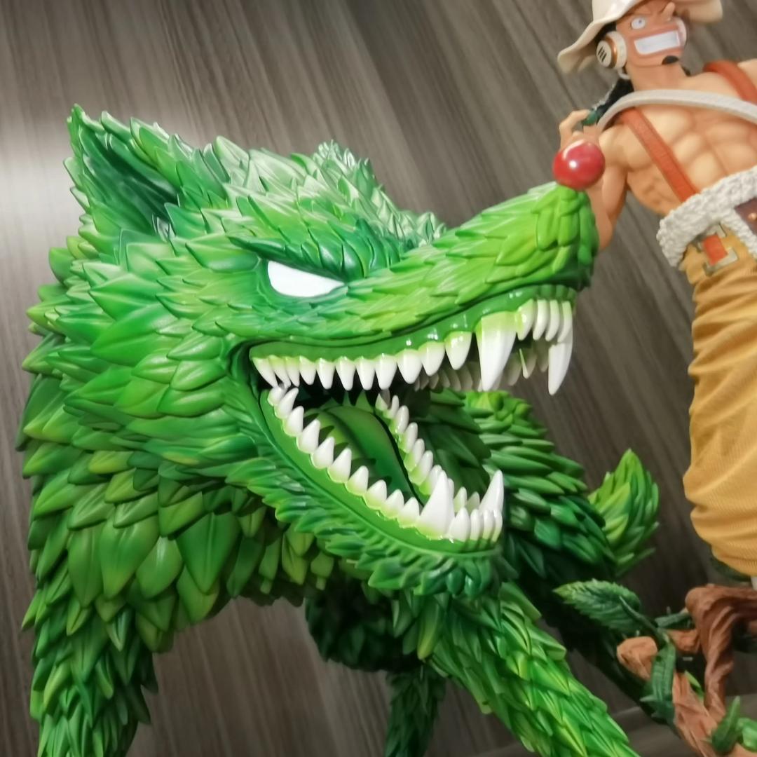 ワンピース ウソップ 衝撃狼草 セット ガレージキット フィギュア