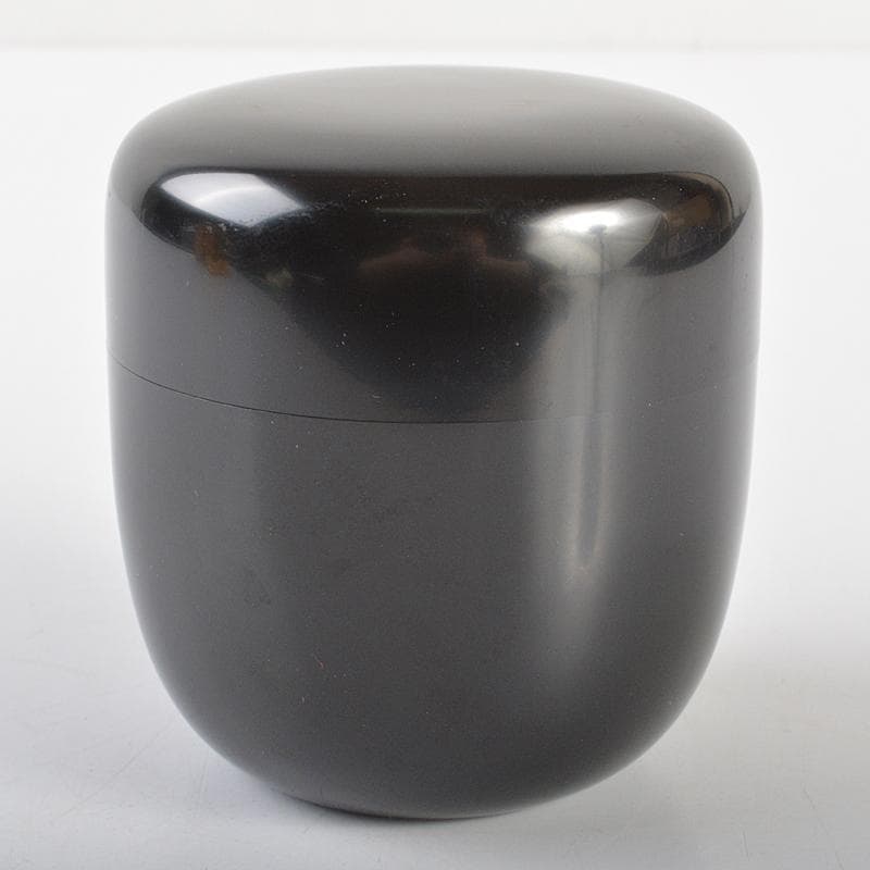 茶道具　加賀蒔絵　中村恭蔵作　中棗　共箱　V　R6953