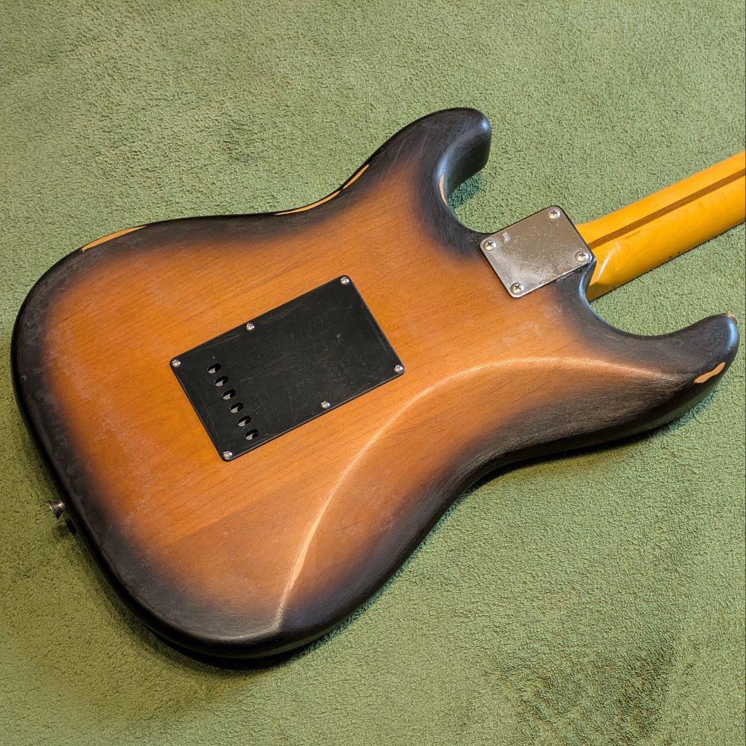 フェンダージャパン　フジゲン製　レリック加工　ダンカンピックアップssl