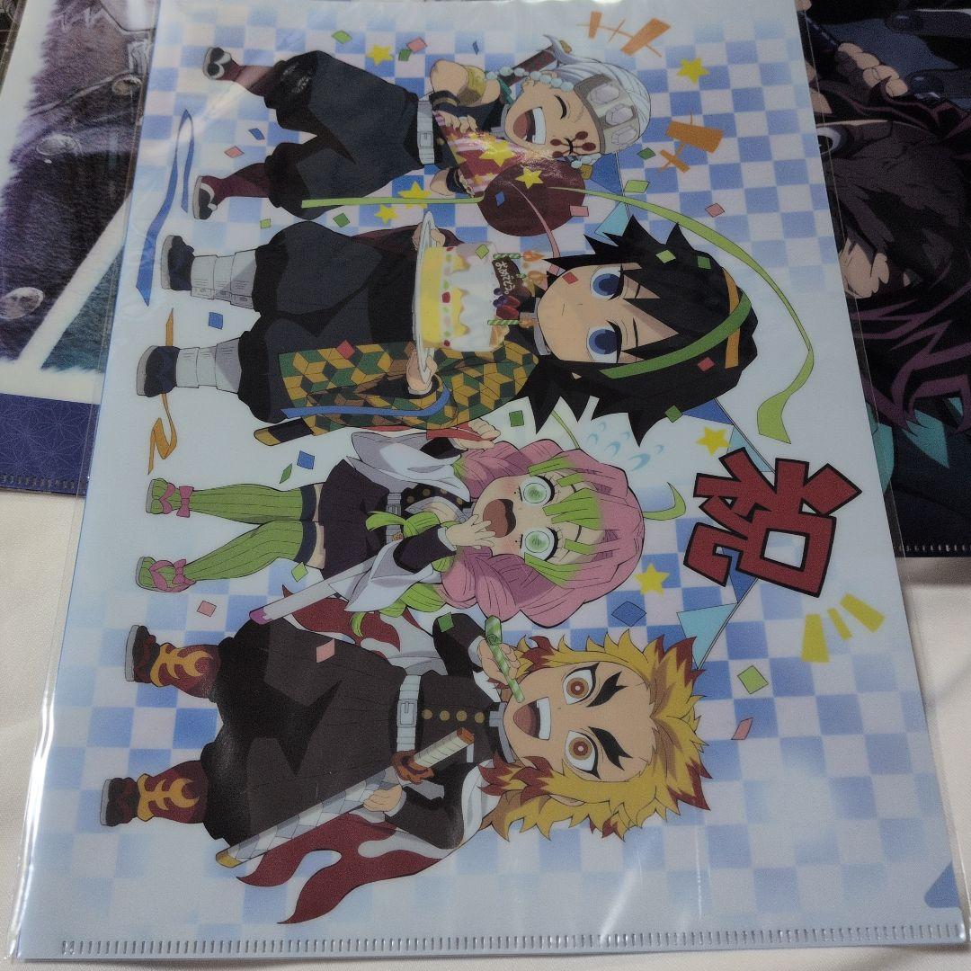 鬼滅の刃 クリアファイル 全集中展 誕生祭 ハロウィン 冨岡義勇 不死川