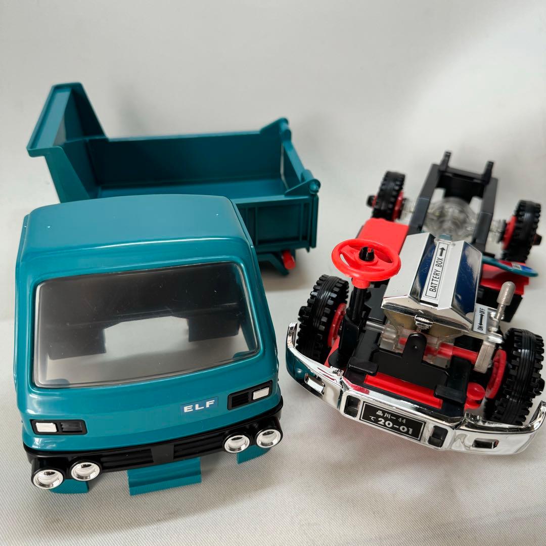 ダイヤの電動ハイメカダンプ　1979年当時物