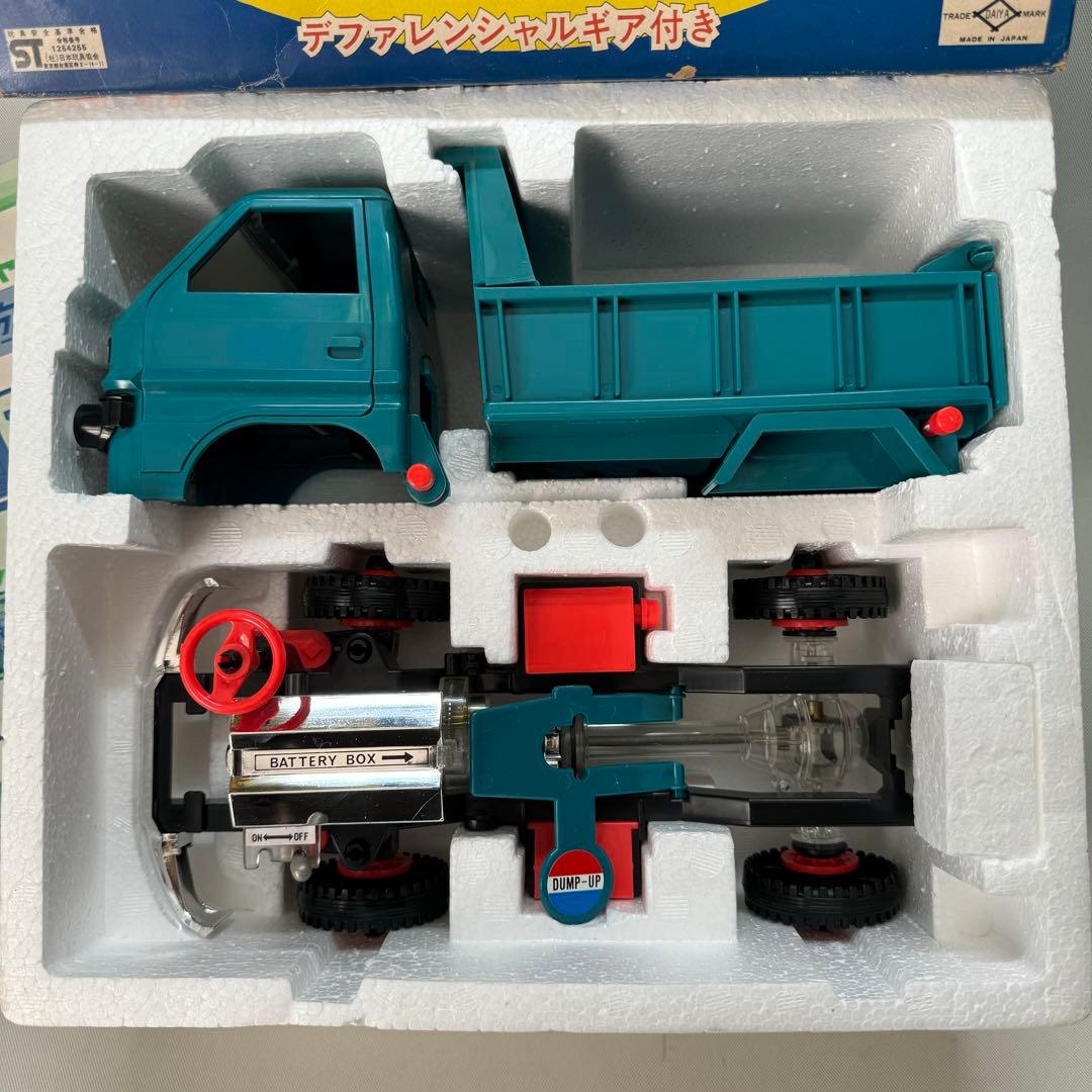 ダイヤの電動ハイメカダンプ　1979年当時物