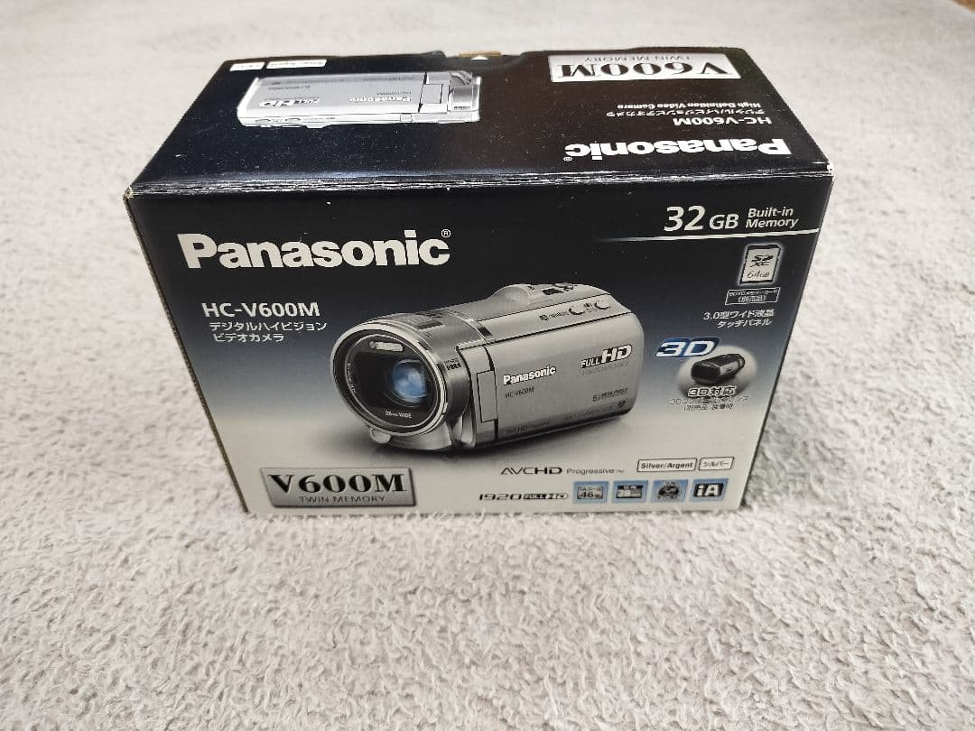 Panasonic HC-V600M ビデオカメラ 本体　美品