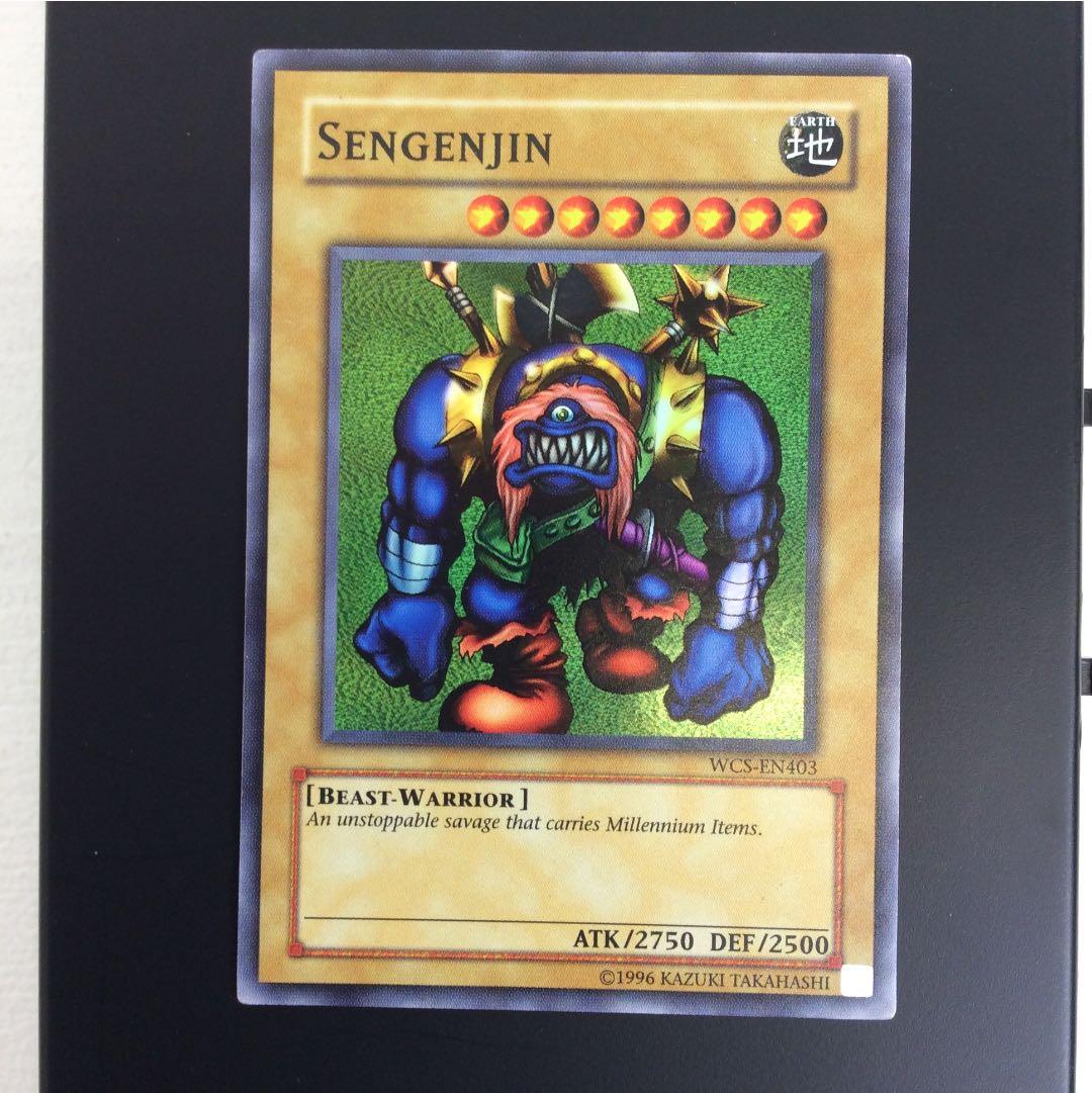 節約 遊戯王 千年原人 WCS-EN403 スーパー ① 希少 遊戯王 千年原人