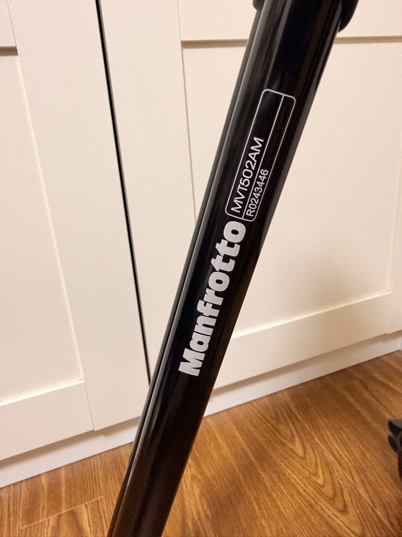 マンフロット三脚 Manfrotto MVT502AM, MVM500A