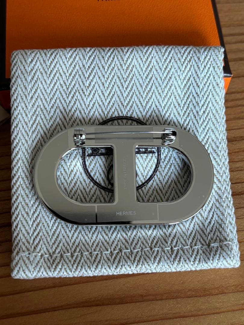 新品HERMES ブローチ 《シェーヌ・ダンクル》 マルチカラー