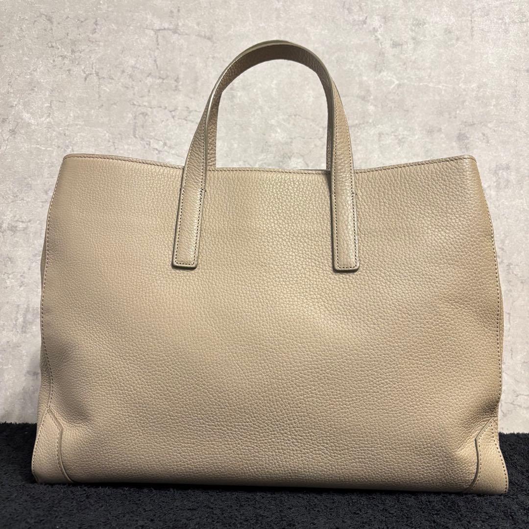 美品 CIMABUE チマブエ A4 ビジネスバッグ トートバッグ グレー