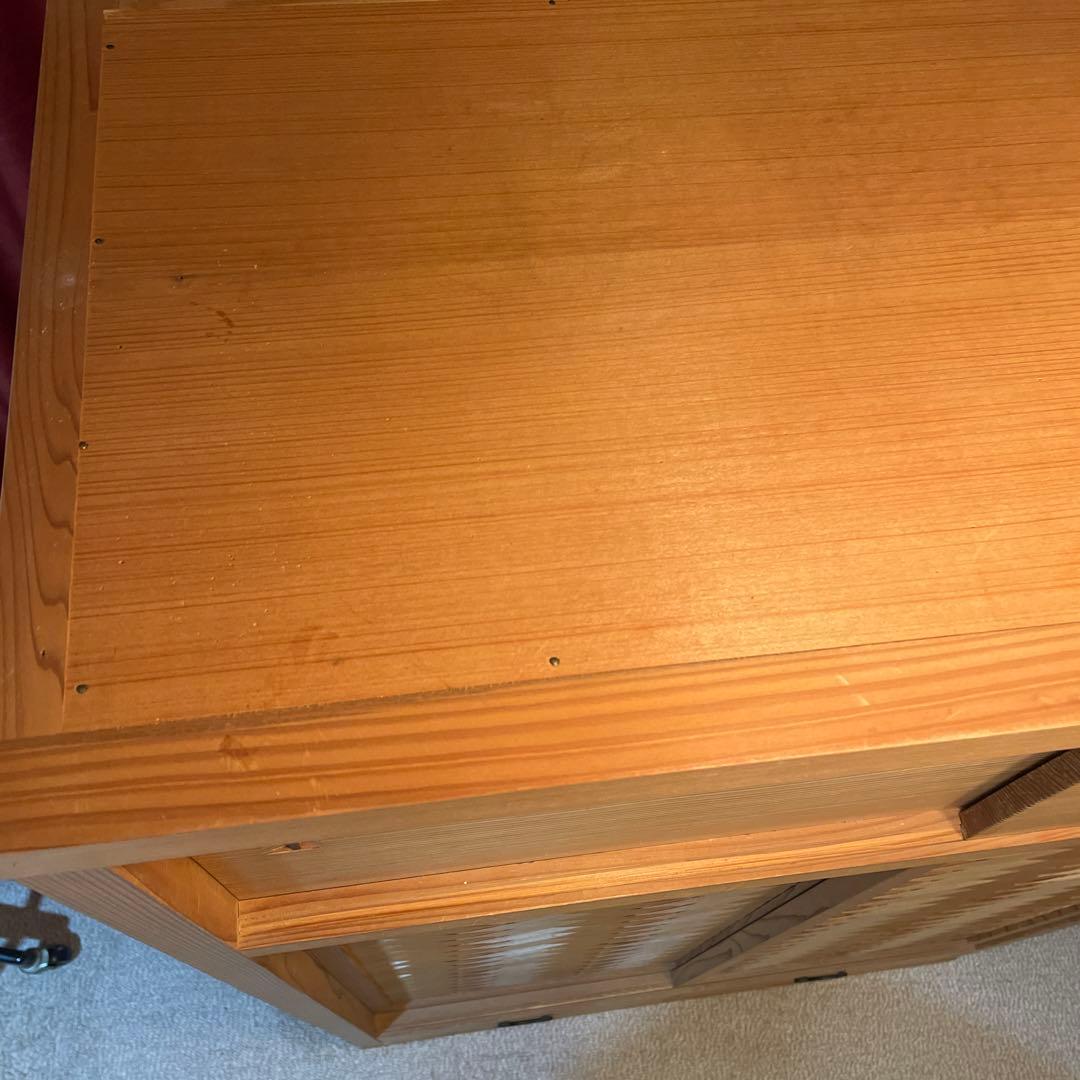 ♦︎【 伝統工芸❤️置き水屋】茶道具 置水屋 水屋箪笥 網代引戸