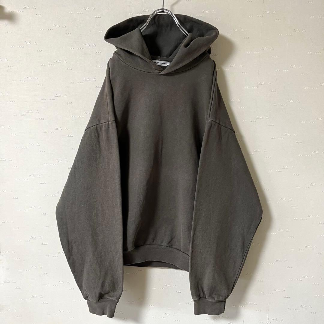 USA製 古着 ロサンゼルスアパレル ブラック フェード スウェット パーカー