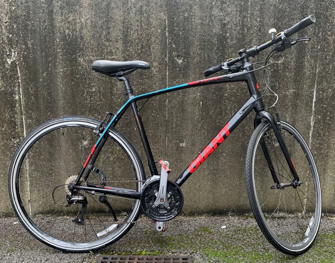 GIANT クロスバイク escape rx Lサイズ ブラック×レッド