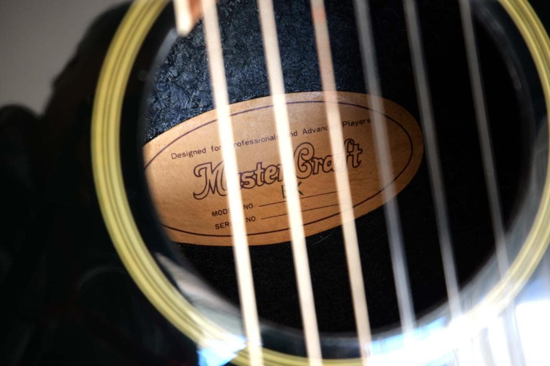 Master Graft BK ミニエレアコ ガットギター ペグGOTOH交換