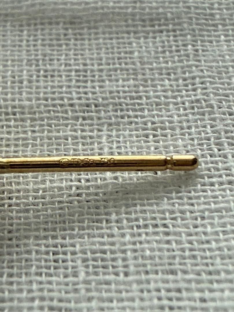 Tiffany & Co. ティファニー　ハードウェアボールピアス　K18