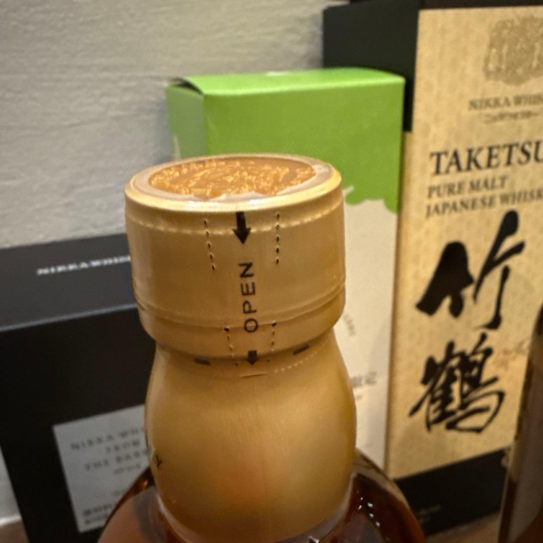 送料込み‼️ニッカ フロムザバレル&宮城峡蒸溜所限定&竹鶴(豪華3本