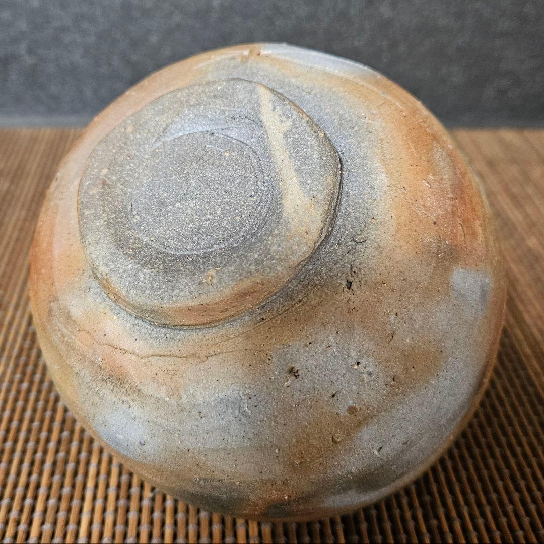 茶道具 茶器 備前焼 いさむ 勇 造 大振り 備前 窯変 茶碗 茶事 茶の湯