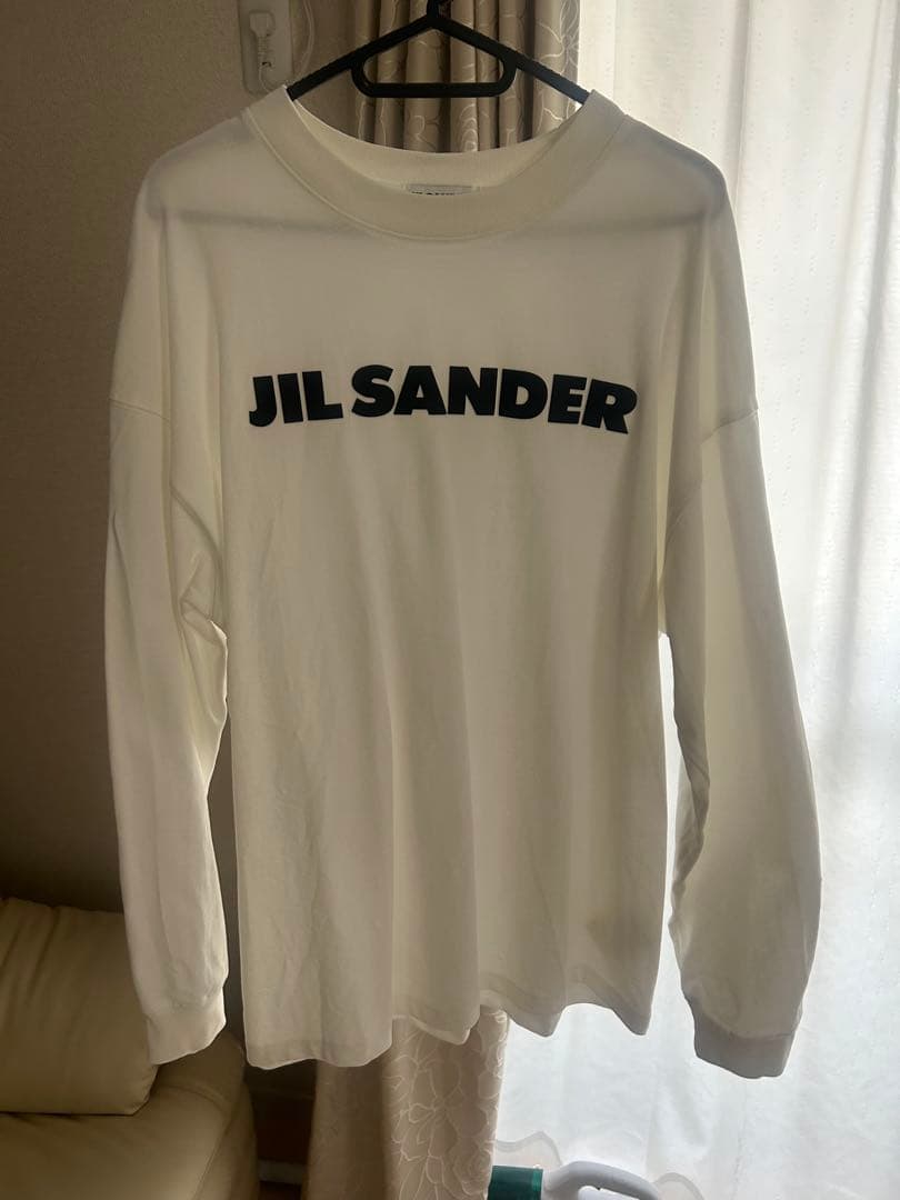 JIL SANDER ロングスリーブ Tシャツ ホワイト 楽天市場】ジルサンダー JIL SANDER メンズ トップス ロンT Tシャツ