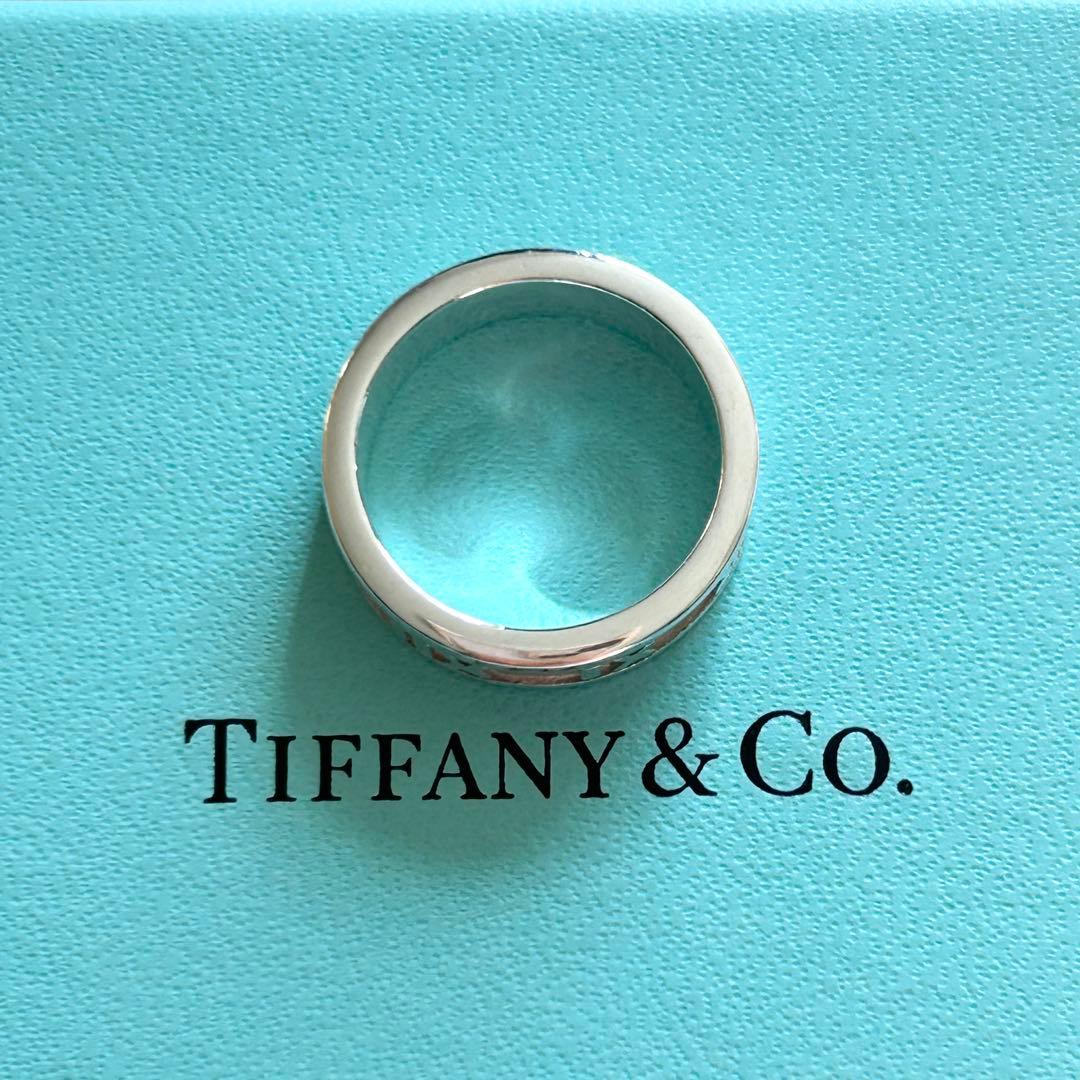 【美品】ティファニー アトラス　リング　SV925 フルセット　指輪　11号