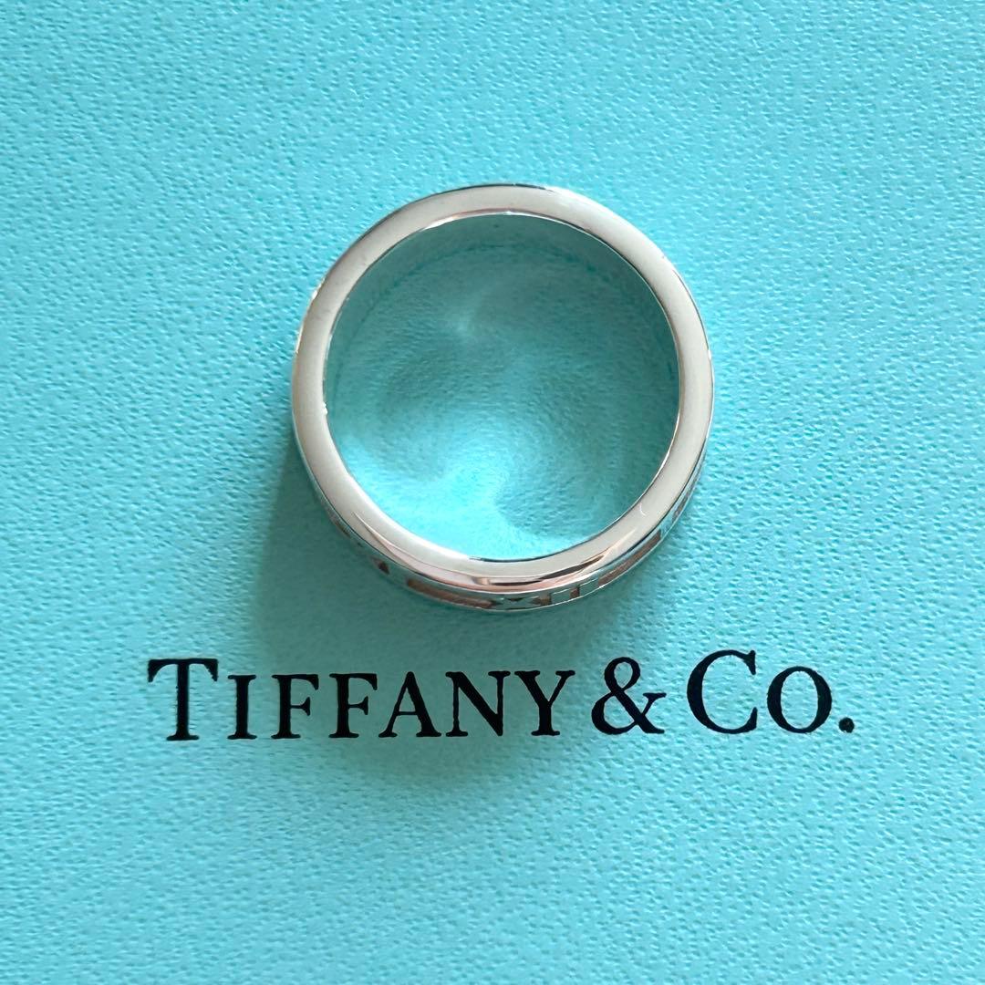 【美品】ティファニー アトラス　リング　SV925 フルセット　指輪　11号