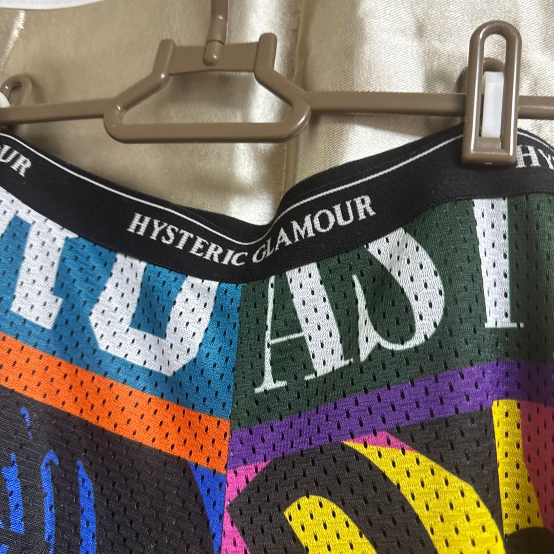 希少 ヒステリックグラマー 総柄 ガウチョパンツ