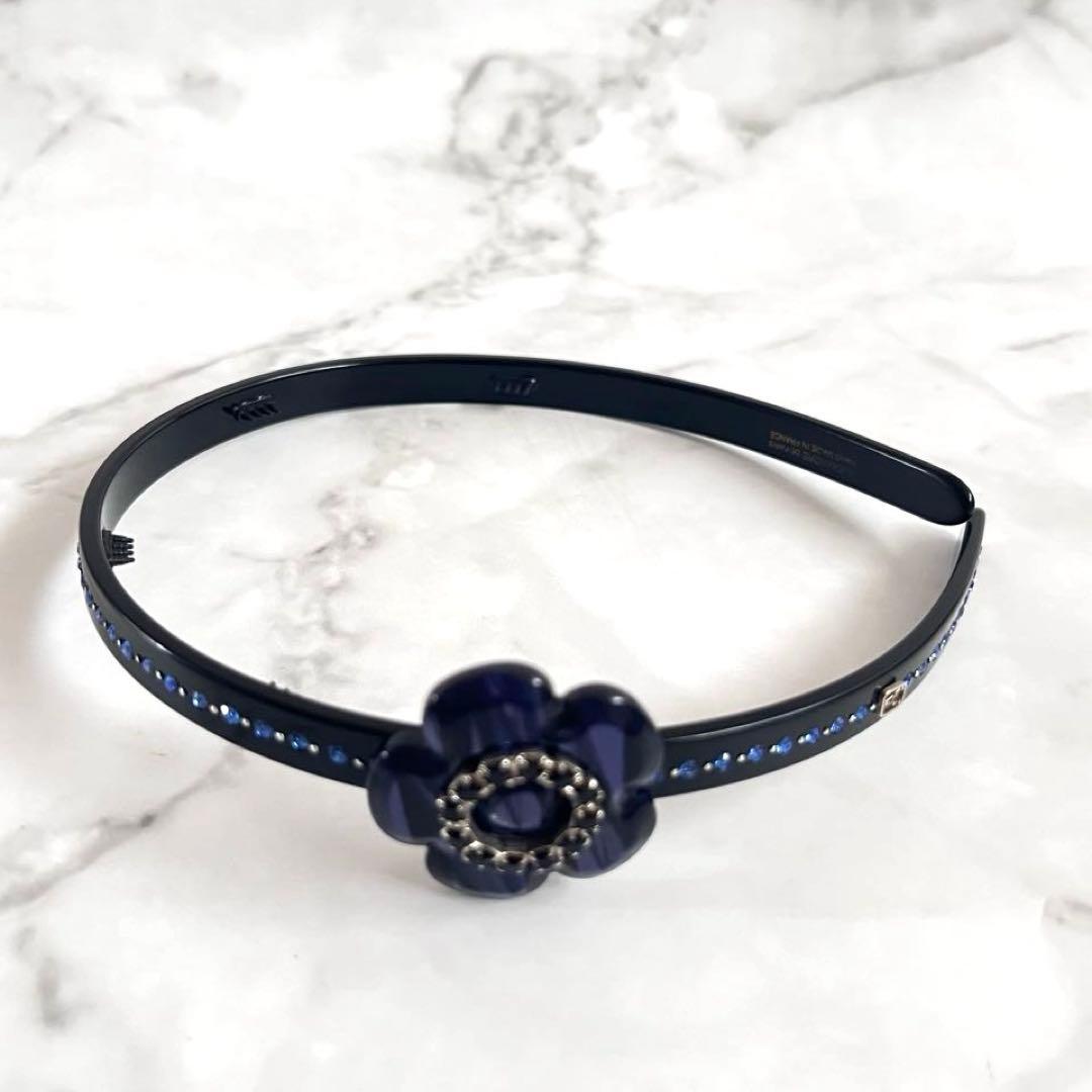 美品　Alexandre De Paris フラワービジュー カチューシャ