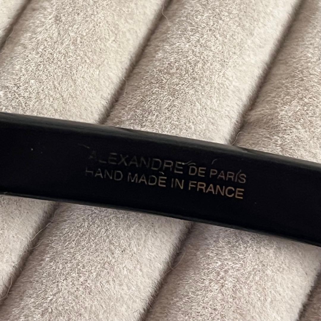 美品　Alexandre De Paris フラワービジュー カチューシャ